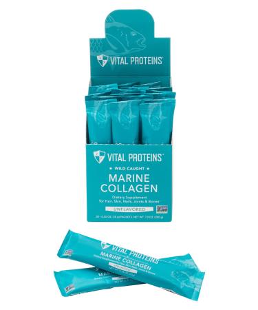 Vital Proteins Marine Collagen Unflavored 20 Packets 0.35 oz (10 g) Each