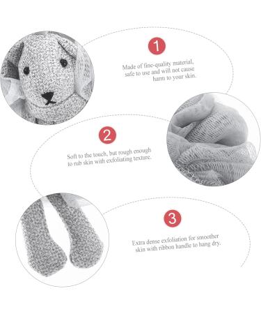 Mipcase Cartoon Bath Ball Sponge | Exfoliating Shower Puff for Babies & Infants | Soft Cotton Bath Sponge for Kids | 1 Count Water Toy - Buy Online on GoSupps.com
