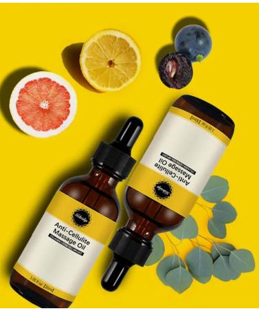 Slibridge Anti-Cellulite Massage Oil - Effective Weight Loss Oil with Lotus & Grapefruit | 30 ML for Body Fat Burn - International Shipping Available - Buy Online on GoSupps.com