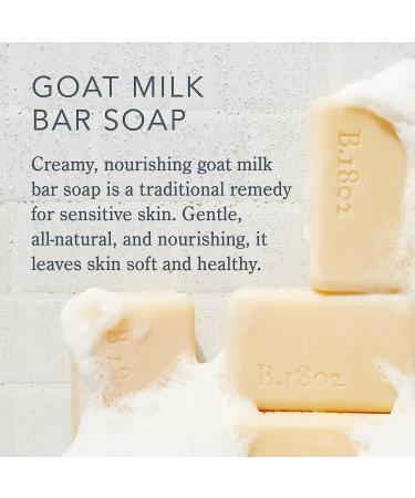 Beekman 1802 Goat Milk Soap Bar Honey & Oats - 9 oz | Nourishing, Moisturizing, and Hydrating Body Soap for Sensitive Skin | Cruelty-Free - Buy Online on GoSupps.com