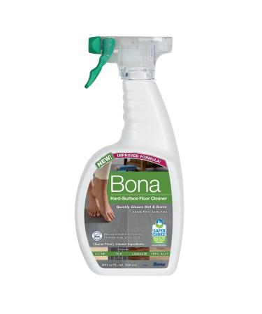 Bona Hard-Surface Floor Cleaner Spray, for Stone Tile Laminate and Vinyl LVT/LVP, Unscented, 32 Fl Oz Unscented  32 Fl Oz - Buy Online on GoSupps.com