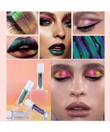 Surakey Liquid Metallic Eyeshadow 3.5mL | Long Lasting Glitter Eye Makeup | Dazzling Monochromatic Party Cosmetics - Buy Online on GoSupps.com