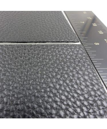 Vowcarol Leather Repair Kit for Couches and Cars - 2 PCS Black Super-Thin Vinyl Patches | Leather Repair Solution - Buy Online on GoSupps.com