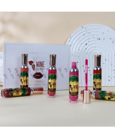 Shop 6 Liquid Lipstick Makeup Set - Long Wear Moisturizing Matte & Gloss - Ideal Gift for Girls & Women - Buy Online on GoSupps.com