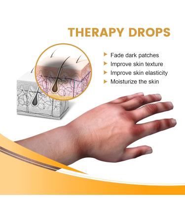 NigriCare Acanthosis Therapy Drops Nigricans for Neck Hands Elbows Dark Spots Pack of 3 - Buy Online on GoSupps.com