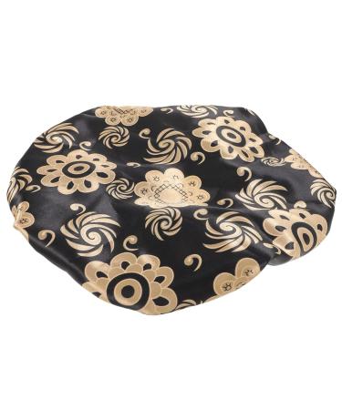 PLAFOPE Satin Sleep Cap Set - Elastic Headband & Broadside Shower Cap - Girls Hair Ties - 26x26cm - 2pcs - Buy Online on GoSupps.com