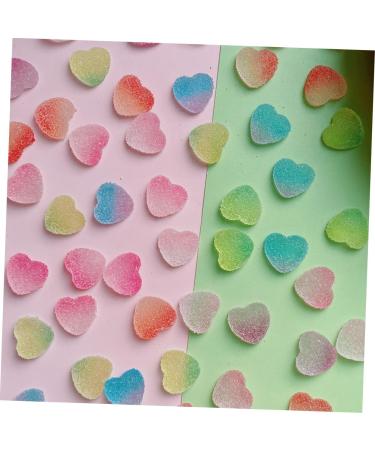 Vaguelly 50pcs Simulation Gummies Faux Candy Fake Candy Home Forniture Decor Homedecor Models Candies Fake Soft Candy Desktop Soft Candy Model Fudge Props Material Decorate Resin - Buy Online on GoSupps.com