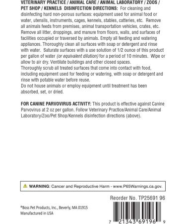 256 Pet Disinfectant Wintergreen 128 fl oz - Powerful Cleaning Solution - Buy Online on GoSupps.com