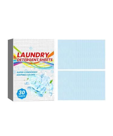 Laundry Cleaning Sheets Convenient And Effective Laundry Solution Dry Cleaning Wipes for Glasses (White One Size) White 2 ml (Pack of 1)