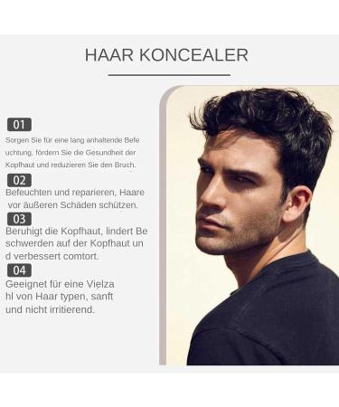  szaluyk Hair Corrector for Men - Waterproof Refill - 50g Root Covering Powder - Instant Natural Look - Easy to Use - Birthday Gift Idea - Hairline - Buy Online on GoSupps.com