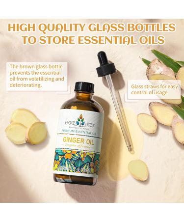 EVOKE OCCU Ginger Essential Oil and Thyme Essential Oil - 4 Fl Oz - Buy Online on GoSupps.com