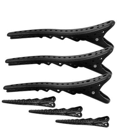 CANIGHT 6pcs Hair Styling Clips Hair Catch Clip Hair Clips for Barbers Barber Grips Hairdresser Clips Abs