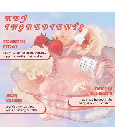 Herbivore Botanicals Cloud Jelly Plumping Face Serum with Vegan Collagen - Clean Natural Skincare 1 Fl Oz - Buy Online on GoSupps.com