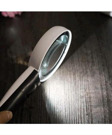 Professional Handheld Lighted 30 Times Double Lens Antiques Appreciation Reading Book Full of Stars - Buy Online on GoSupps.com