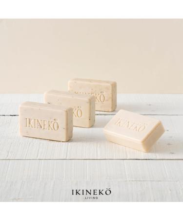 IKINEKO No3 Pure Olive Oil Soap Bar - Plant Based Natural Ingredients - For All Skin Types - Handmade - Daphne Scented - 125gr - Buy Online on GoSupps.com