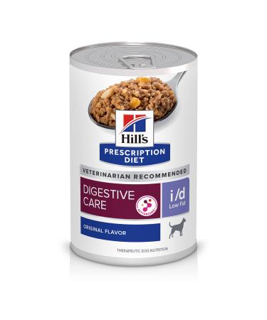 Hill's Prescription Diet i/d Low Fat Digestive Care Wet Dog Food, Veterinary Diet 13 Ounce (Pack of 12)