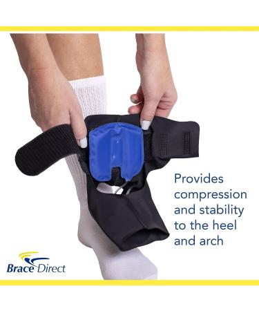 Brace Align Adjustable Air Wrap for Plantar Fasciitis & Heel Pain - Left/Right Foot - Medical Grade L1902 - Buy Online on GoSupps.com