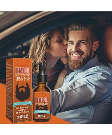 Beard Growth Fluid for Men | Nourish & Repair | Natural Ingredients | 30ml T23R713 - One Size Bronze - Buy Online on GoSupps.com