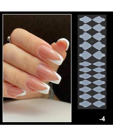 Forms Stickers Tip Guide Sticker Silicone Short Forms Mold Design for Acrylic Forms DIY Stickers Silicone Gel Forms Moulds for Nails Every Time Long Lasting Nails 1 - Buy Online on GoSupps.com