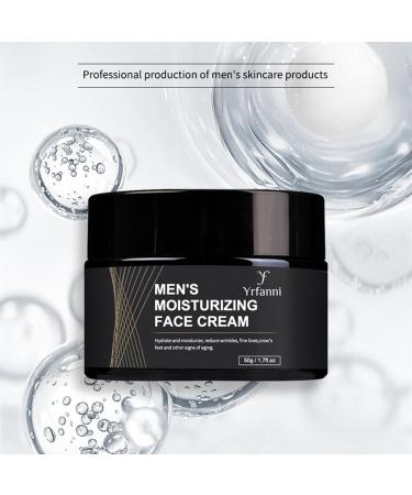 Men's Moisturizing Face Cream Men's Face Moisturiser Men's Anti Wrinkle Face Cream Men's Anti Aging Face Cream Hydrating Moisturising Refreshing Skin Care Anti-Aging Cream for Men 50g - Buy Online on GoSupps.com