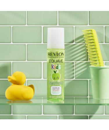 Equave Kids Apple Detangling Conditioner - 200ml | Hypoallergenic 2-Phase Leave-in Formula for Smooth Combable Hair - Buy Online on GoSupps.com