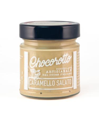 ChocoRotto Salted Caramel Caramel Cream 220 g Jar Made in Italy Ideal for Breakfast and Taste