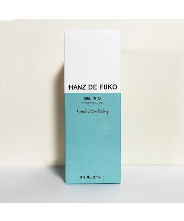 Hanz de Fuko Gel Triq - Premium Sugar-Based Hair Gel with Extreme Hold Flexible & Non-Flaking - 8 oz | International Shipping Available - Buy Online on GoSupps.com