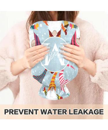 Personalized Individual Christmas Heat Bottle | Custom Hot Water Bottles for Pain Relief | Warm & Cold Compress Pack - 1L - Buy Online on GoSupps.com