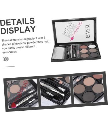 HAPINARY 2 Sets Eyebrow Powder Set Ow Kit Eyeow Mp Pe Lady Eyebrow Powder Eyebrow Powder Supply Ow f Kit Abs - Buy Online on GoSupps.com