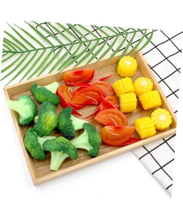 Alipis 6pcs Simulated Vegetables Fake Corns Props Food Ornament Broccoli Crowns Corn Stalks Artificial Corns Props Simulated Corns Fake Props Plastic Photo Prop Simulation Tomato Toy Pvc - Buy Online on GoSupps.com