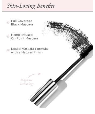 R MINERALS On Point Mascara with Hemp - 1 ct. | Vegan-Friendly Formula - Buy Online on GoSupps.com