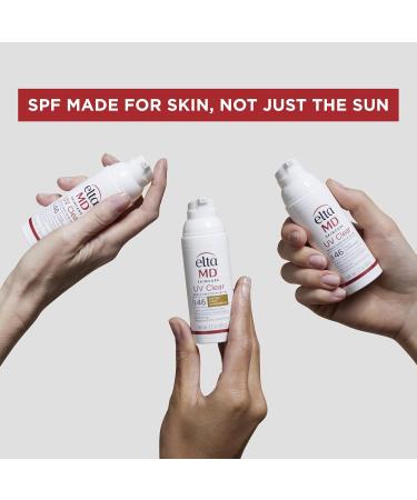 EltaMD UV Daily SPF 40 Face Sunscreen Moisturizer with Zinc Oxide Daily Face Moisturizer with SPF Sunscreen For Dry Skin 1.7 oz Pump (Pack of 2) - Buy Online on GoSupps.com
