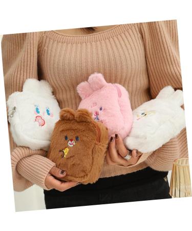 Anneome Girl Tampon Pouch 4pcs | Napkin Storage Bag | Travel Purse | Mini Zipper Pouch | Menstrual Pad Bag | Wet Dry Bag | Plush Napkin Holder - Buy Online on GoSupps.com