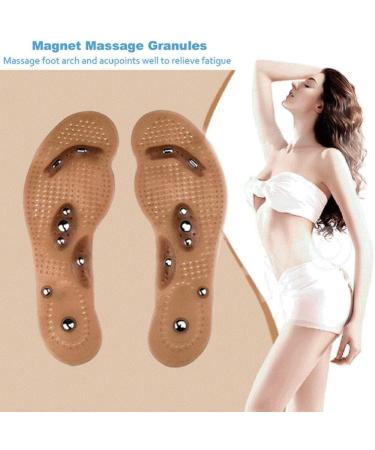 Jinon Massage Insoles for Men & Women - Acupressure Magnetic Therapy Shoe Pads 8.66-9.64in - Buy Online on GoSupps.com