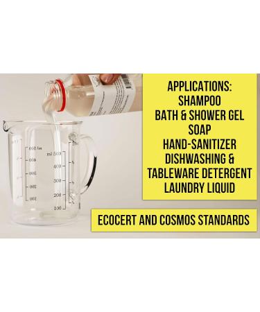 Decyl Glucoside Non-Ionic Surfactant Gel - 8.82 oz - Natural Amphoteric Surfactant for DIY Skin Care - Ideal for Shower Gels, Body Soap, Shampoos & Face Cleansers - Buy Online on GoSupps.com