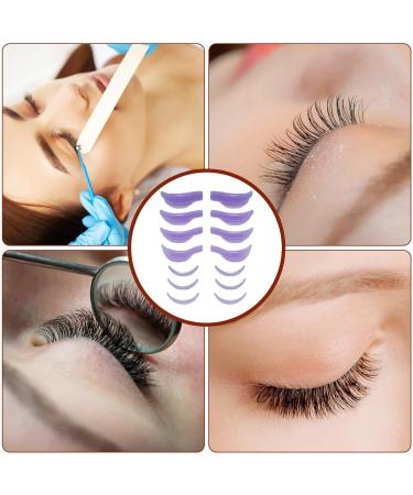Eyelash Lift - Soft Eyelash Curler Pad | Reusable Lash Lift With Silicone Eyelash Perming Curler Makeup Tools | 7 Pairs Silicone Reusable Lift Lash Rods Lifting Pads For Eyelash Extensions Purple 7 Pairs - Buy Online on GoSupps.com