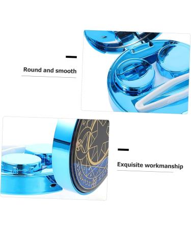 GLEAVI Glasses Case & Holder Organizer - 2 Sets Terrarium Style - Blue 7.5x7.5cm - International Shipping Available - Buy Online on GoSupps.com