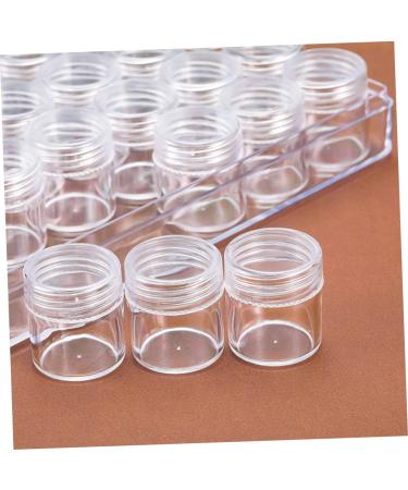 FRCOLOR Nail Stuff Organizer 1 Set Storage Box Sequin Trim Diamond Decor Manicure Organizer Container Clear Container Small Item Organizer Container Clear Bottle Plastic Diamond Box Nail - Buy Online on GoSupps.com