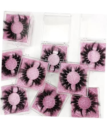 minkissy 1pair Fake Eyelashes Fluffy Wispy Eyelash Eyelashes Extension Tool Makeup Faux Eyelash Dramatic Eyelashes Black Eyelashes Fake Long Eyelash Miss Slender Decorate - Buy Online on GoSupps.com