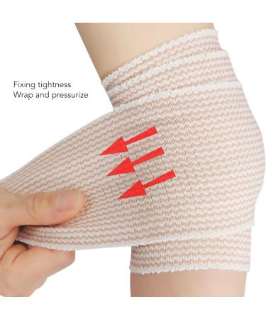 Elastic Bandage Wrap - Self-Adhesive Breathable & Reusable Compression Bandage for Calf Ankle & Foot | Safe and Comfortable Ace Bandage - Buy Online on GoSupps.com