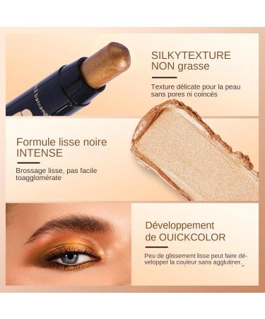 6 Pcs Eyeshadow Stick Shining Eye Pencil Makeup Water Resistant Long Lasting Beauty Care - Buy Online on GoSupps.com