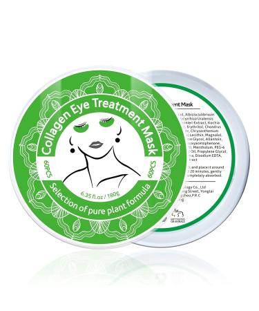 DELISOUL Collagen Under Eye Patches - Seaweed Eye Mask for Dark Circles & Puffiness - Anti Wrinkle Eye Gel Treatment for Puffy Eyes & Under Eye Bags - Improve & Firm Eye Skin - Buy Online on GoSupps.com