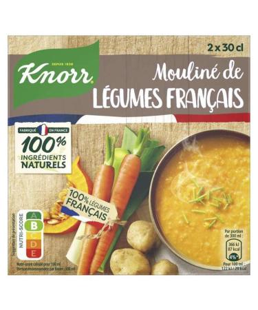 Knorr Knorr French Vegetable Pur ed Liquid Soup 2x 300ml