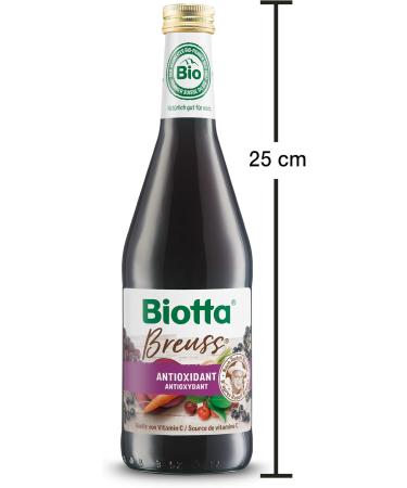 BIOTTA - Breuss - Supports cell defenses - 100% organic fruit and vegetable juices - Lacto-fermented beet blackcurrant grap - Buy Online on GoSupps.com