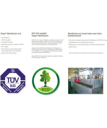 Buy Faba Care Hot Water Bottle by S nger - 2L Natural Rubber Cuddly Contour Cover Orange - International Shipping Available - Buy Online on GoSupps.com