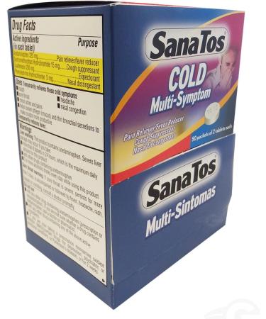 Sanatos Night & Day Display 50 Tabs - Antigripal (Pack of 1) - Buy Online on GoSupps.com