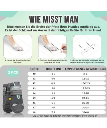 Slowton Waterproof Dog Shoes - Paw Protection Boots for Small & Medium Dogs | Non-Slip Sole & Reflective Velcro | Size 5 (Gray) - Buy Online on GoSupps.com