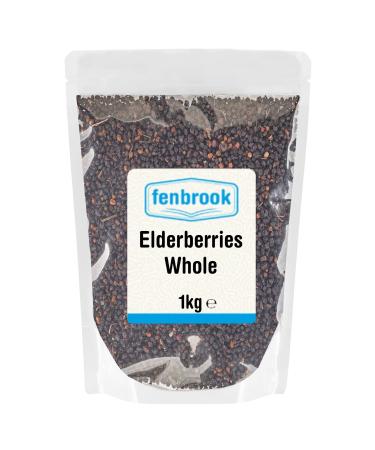 Elderberries Whole 1kg by Fenbrook