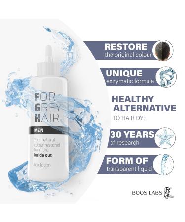 FGH for Men - Restore Your Original Hair Color & Combat Grey Hair - Buy Online on GoSupps.com