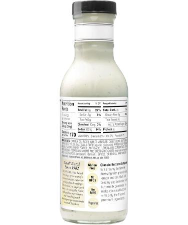Briannas Ranch Dressing Sauce 355ml - Delicious and Creamy Dressing - Buy Online on GoSupps.com